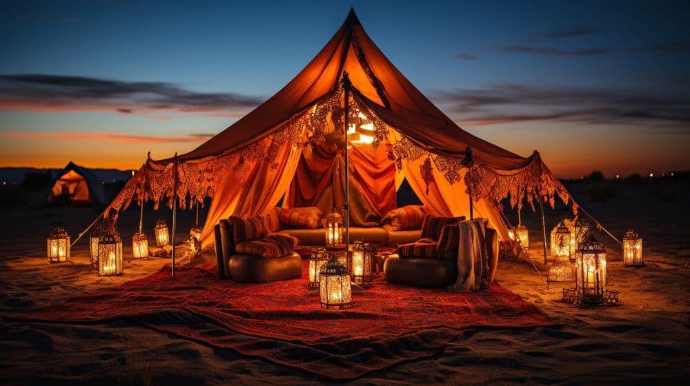 Morning desert safari